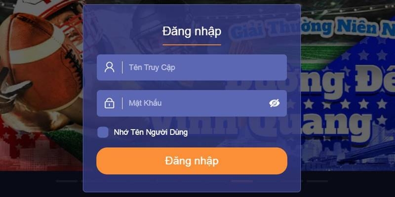Hướng dẫn thao tác đăng nhập Bong88