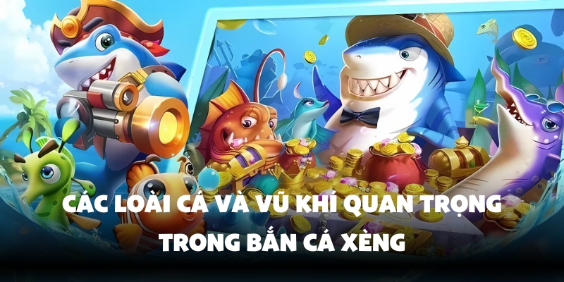 Các loài cá và số điểm thưởng